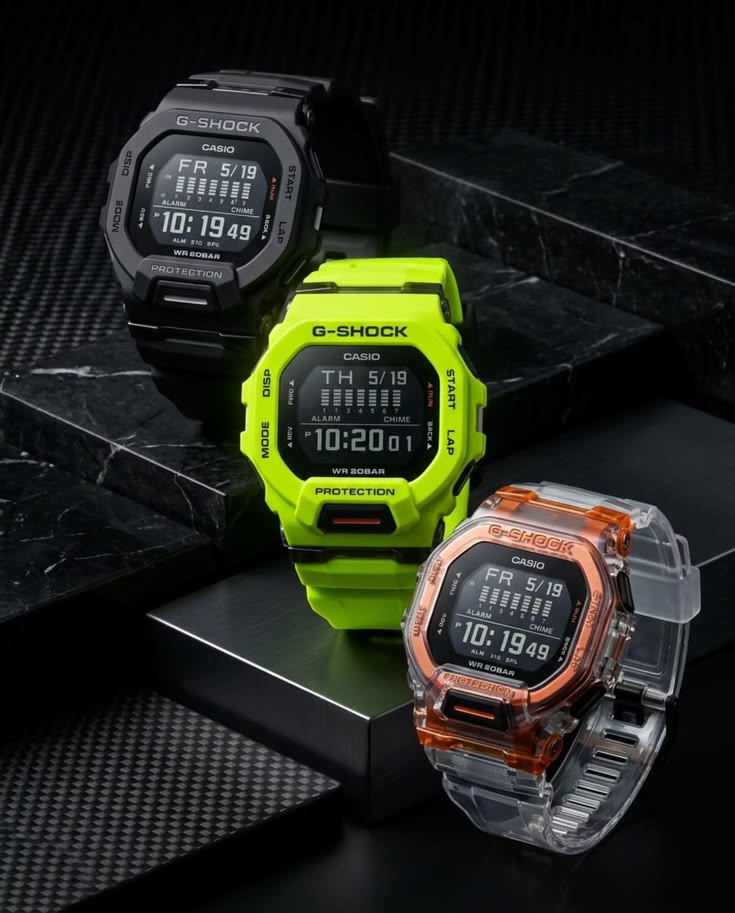 G-SHOCK GBD-200-1DR DIGITAL WATCH