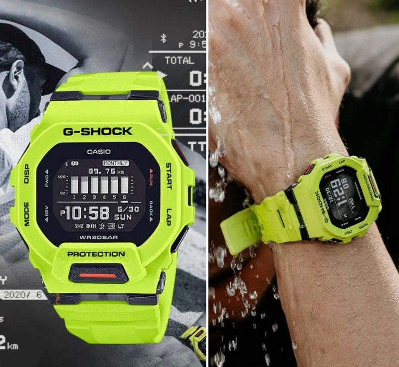 G-SHOCK GBD-200-1DR DIGITAL WATCH
